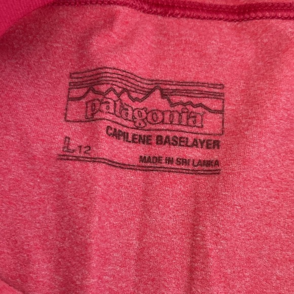 Patagonia Kids XL (14) Pink Capilene Badelayer - Picture 8 of 9